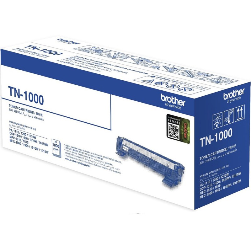 Brother Toner for HL 1110 DCP 1510 MFC 1810 MFC 1815 TN 1000
